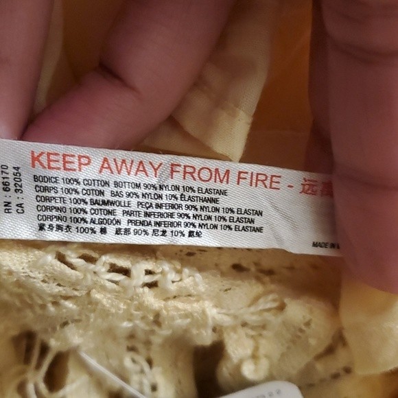 NWT Free People Battenburg Bodysuit- M - Picture 11 of 12